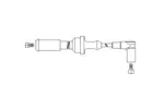 Przewód zapłonowy BREMI 6A12/53