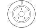 Tarcza hamulcowa JURID 562632JC