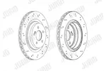 Tarcza hamulcowa JURID 563093JC-1