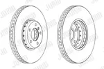 Tarcza hamulcowa JURID 563151JVC-1 - fot.2