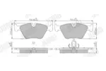 Klocki hamulcowe - komplet JURID 573185J