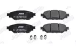 Klocki hamulcowe - komplet JURID 573788J