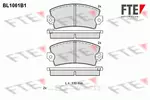 Klocki hamulcowe - komplet FTE BL1061B1