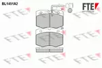 Klocki hamulcowe - komplet FTE BL1451A2