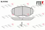 Klocki hamulcowe - komplet FTE BL1676A2