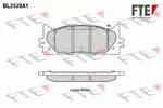 Klocki hamulcowe - komplet FTE BL2520A1