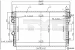Chłodnica wody TYC 715-0006-R