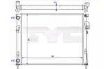 Chłodnica wody TYC 725-0043-R