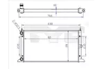 Chłodnica wody TYC 737-0043-R