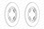 Tarcza hamulcowa FERODO DDF017