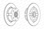 Tarcza hamulcowa FERODO DDF018