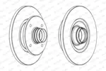 Tarcza hamulcowa FERODO DDF114
