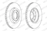 Tarcza hamulcowa FERODO DDF1164C
