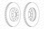 Tarcza hamulcowa FERODO DDF1218 - fot.2