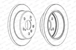 Tarcza hamulcowa FERODO DDF1598