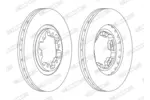 Tarcza hamulcowa FERODO DDF1648
