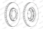 Tarcza hamulcowa FERODO DDF1404