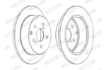 Tarcza hamulcowa FERODO DDF1254