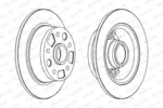 Tarcza hamulcowa FERODO DDF456
