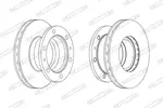 Tarcza hamulcowa FERODO FCR105A