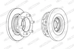 Tarcza hamulcowa FERODO FCR139A - fot.2