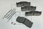 Klocki hamulcowe - komplet PE AUTOMOTIVE 086.334-00A