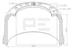 Bęben hamulcowy PE AUTOMOTIVE 466.000-00A