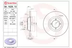 Tarcza hamulcowa BREMBO 08.1629.10
