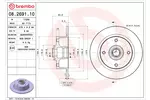 Tarcza hamulcowa BREMBO 08.2691.10
