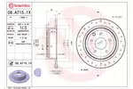 Tarcza hamulcowa BREMBO 08.A715.1X