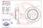 Tarcza hamulcowa BREMBO 08.A715.2X
