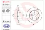 Tarcza hamulcowa BREMBO 08.E964.11