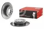 Skoda OCTAVIA II Combi (1Z5) Tarcza hamulcowa BREMBO 08.9502.11 - fot.2