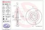 Tarcza hamulcowa BREMBO 09.8403.11 - fot.2