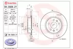 Tarcza hamulcowa BREMBO 09.C929.21