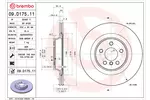 Tarcza hamulcowa BREMBO 09.D175.11