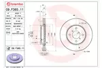 Tarcza hamulcowa BREMBO 09.F365.11