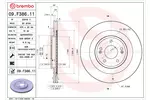 Tarcza hamulcowa BREMBO 09.F386.11