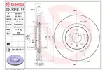 Tarcza hamulcowa BREMBO 09.N316.11 - fot.2