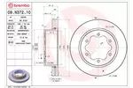 Tarcza hamulcowa BREMBO 09.N372.10