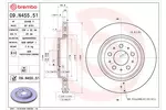 Tarcza hamulcowa BREMBO 09.N455.51