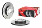 Tarcza hamulcowa BREMBO 09.5509.1X - fot.1