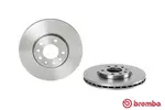 TARCZA HAMULC. NISSAN TIIDA  07- PRZﾓD BREMBO 09.B526.10