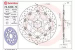 Tarcza hamulcowa BREMBO 78B40870