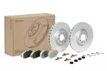 Zestaw do hamulców, hamulce tarczowe BREMBO KT 10 022