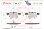 Klocki hamulcowe - komplet BREMBO P 24 077E