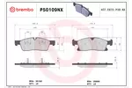 Klocki hamulcowe - komplet BREMBO P50109NX