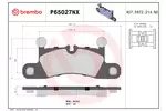 Klocki hamulcowe - komplet BREMBO P65027NX