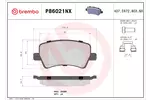 Klocki hamulcowe - komplet BREMBO P86021NX