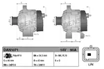 Alternator DENSO DAN1071 - fot.4